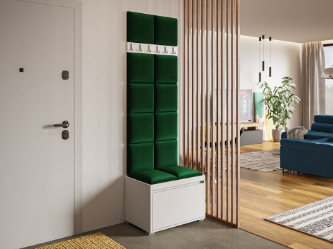 Előszoba garnitúra Trenton 131 (Fehér + Manila 35)